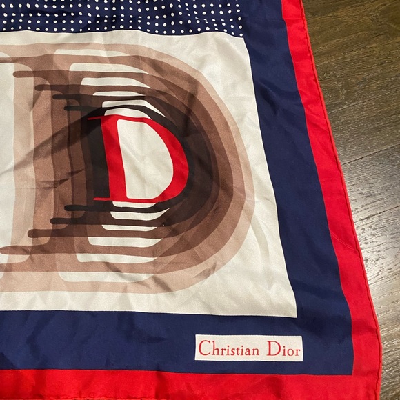 Authentic Vintage Christian Dior scarf - Picture 3 of 8